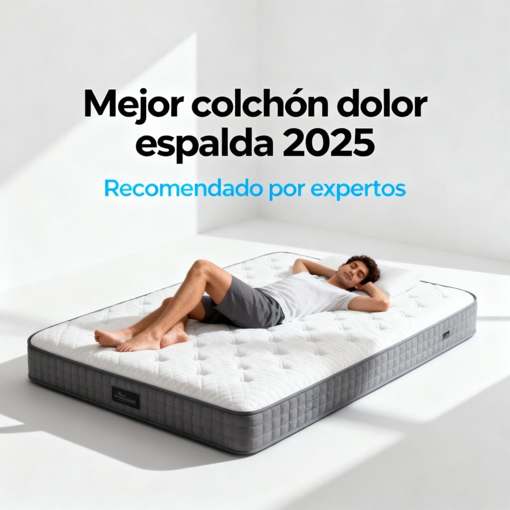 Mejor colchón para dolor de espalda 2025 - Guía completa con recomendaciones ortopédicas y análisis de firmeza