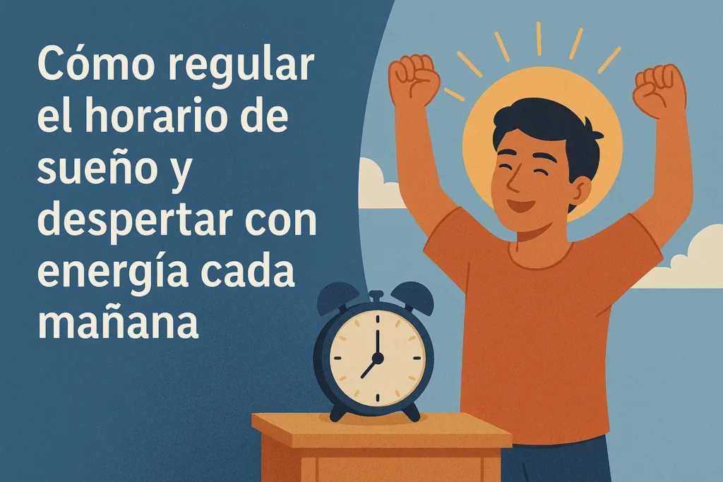 regular las horas de sueño